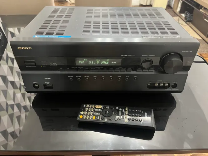 Receiver Onkyo TX-SR608 7.2 HDMI + Controle Original