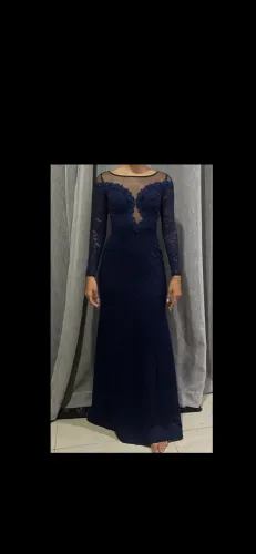 Vestido azul marinho festa/formatura/madrinha