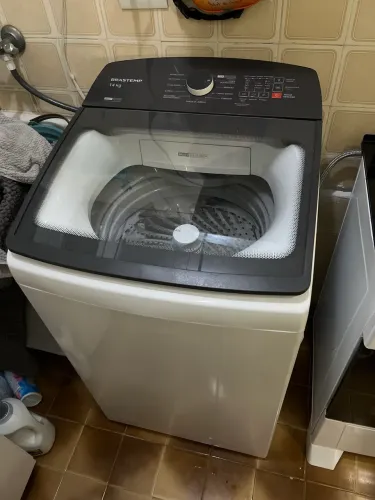 Máquina de lavar Brastemp 14kg branca
