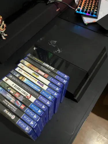 PS4 + jogos sem controle