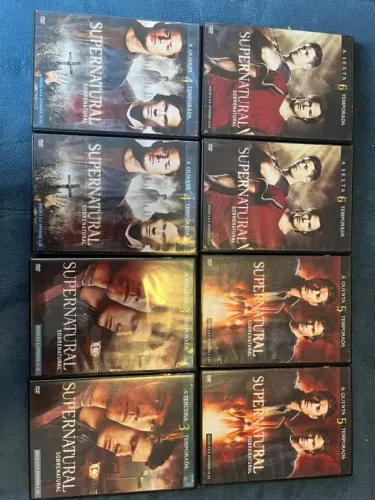 Supernatural DVD Temporada 3 - 6 Completa (Parte 1 + 2) Original