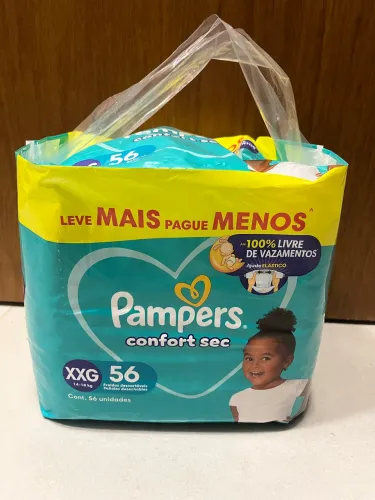 Fralda pampers XXG