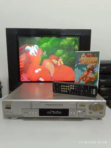 Video Cassete Sony SLV-EX5 Com controle