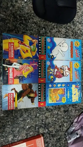 Fitas VHS infantil