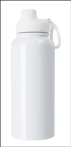 Garrafa Térmica 900ml Branca