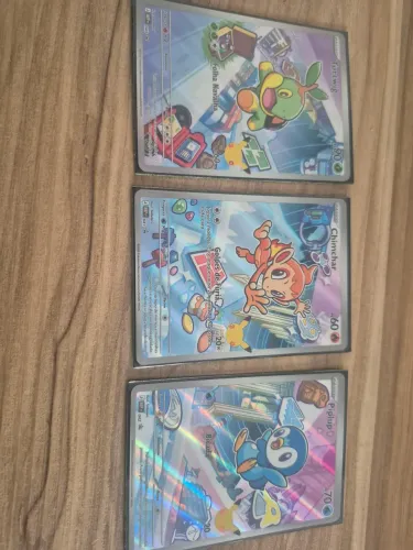 Pokemon TCG trio Sinnoh