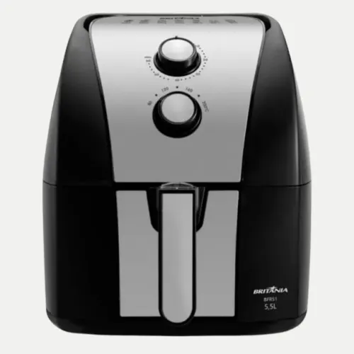 Fritadeira Air Fryer Britânia 5,5L 1500W Gold BFR51