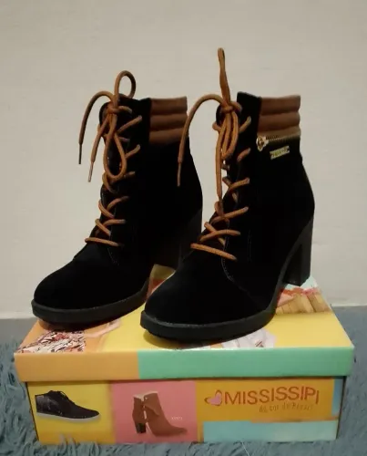 Bota Mississipi cano curto