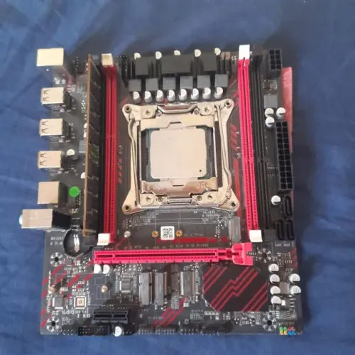 Kit Xeon X99 + 2673 V3 + 8Gb RAM DDR3 (Defeito)