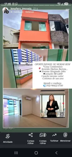 CASA CONDOMÍNIO SOL MAIOR- DJALMA BATISTA