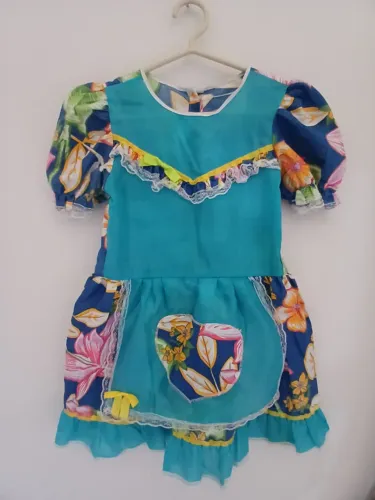 Lindo Vestido Caipira Infantil 