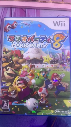 Mario Party 8 - Wii | Original | Versão Japonesa | Usado