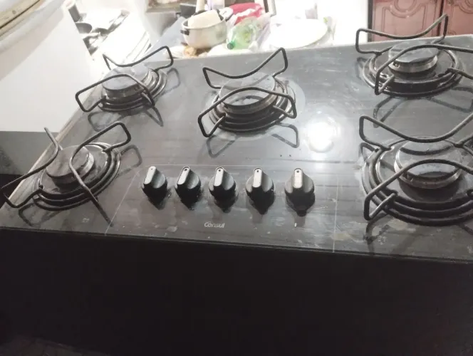 Cooktop 5 bocas perfeito estado