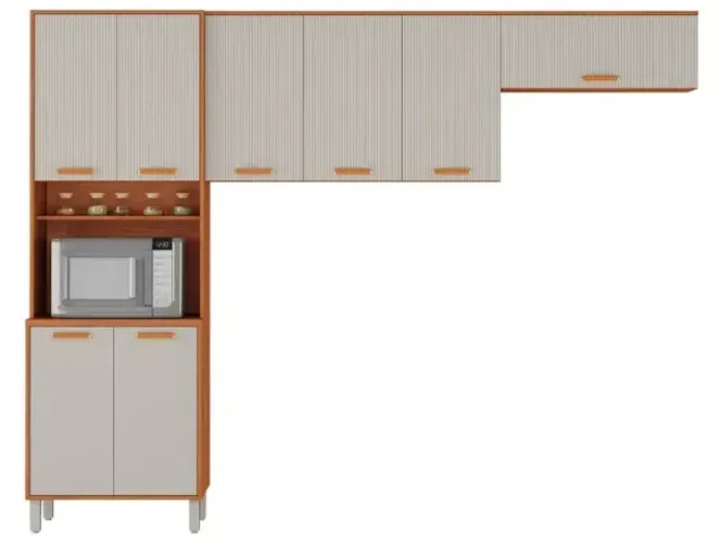 Cozinha Compacta Itatiaia Itafriz Nova (Na Caixa) - Cinamomo/Fendi
