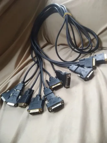 Cabo vídeo DVI DVI com adaptador HDMI TB valor unitário