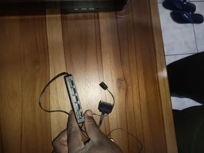 Controladora Darkflash com controle,8 entradas de 6 pinos