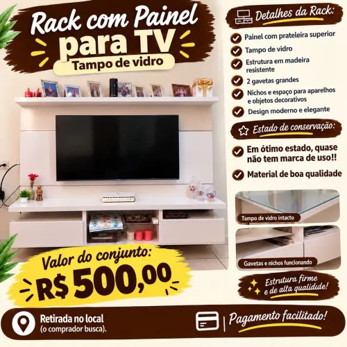 Vendo RACK EM BOM ESTADO