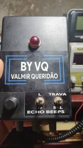 Mesa de efeitos do by vq, éco bips e compressor de áudio p uso Mic, dinâmico 