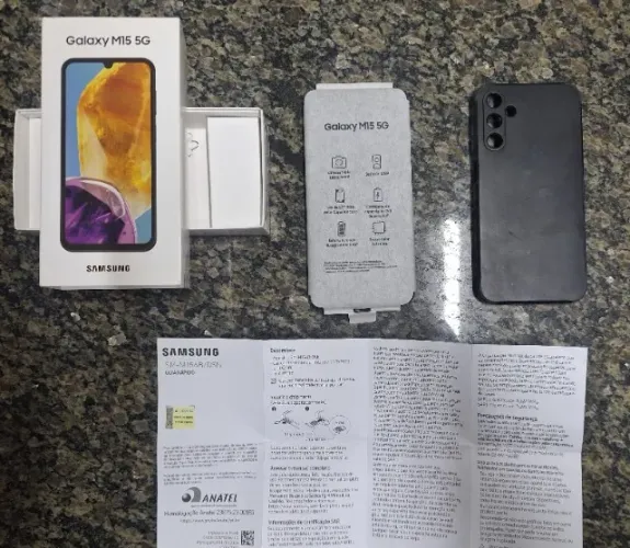 Samsung Galaxy M15 5G - 128GB (Com Caixa e Manuais)