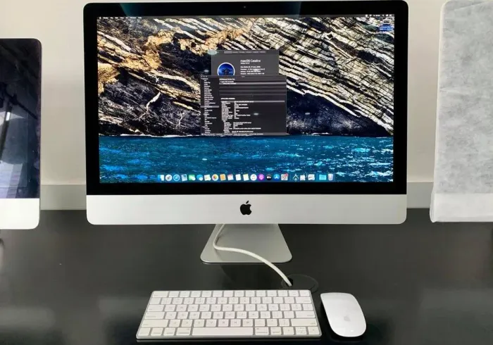 Mac 2017 com mouse e teclado