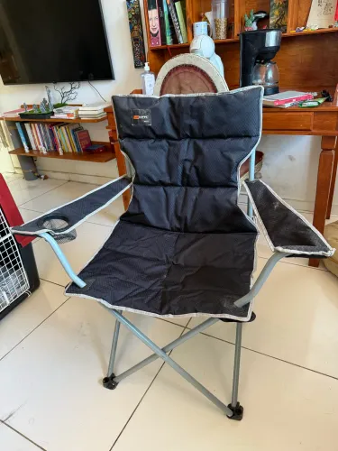 Cadeira Dobrável NTK Acolchoada com Porta-Copos + Capa Original