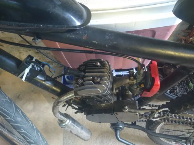 Bicicleta motorizada 80cc