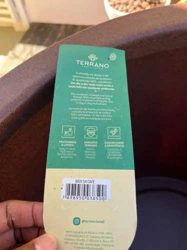 Grande Oportunidade Vaso em Prolipopileno 100% Reciclável Novo