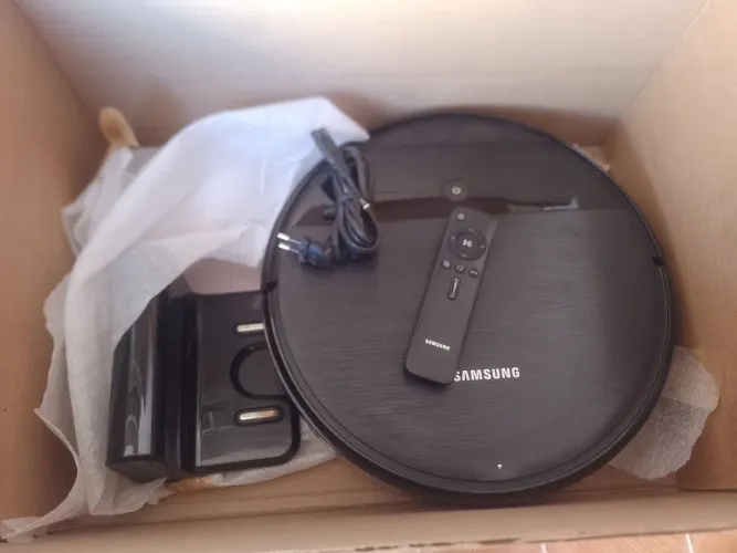 Robô aspirador Samsung wi-fi não liga