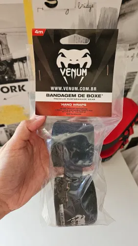 Bandagem Venum original 4m preta