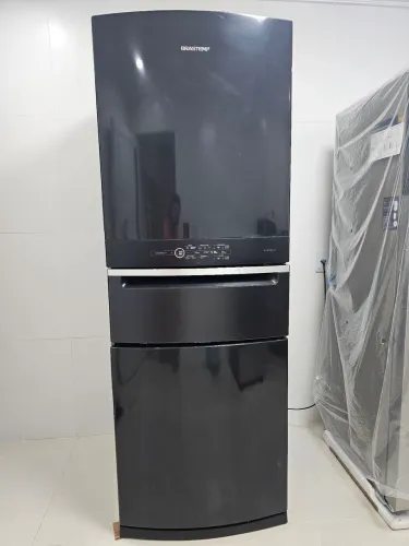 Geladeira Brastemp Inverse 419L Preta Freeze Control Pro