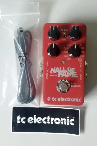 Pedal tc electronics hall of fame reverb NÍVEL PROFISSIONAL ACEITO TROCAS INTERESSANTES