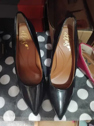 Scarpin Preto Verniz Básico