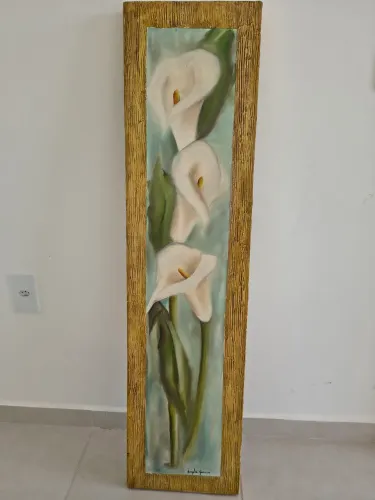 Quadro copo de leite