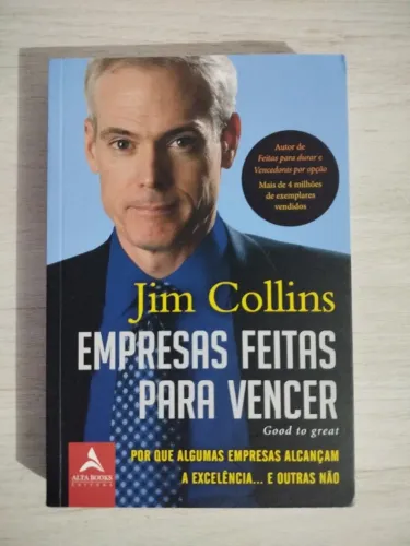 Livro Empresas feitas para vencer - Jim Collins