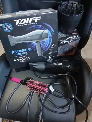 Secador Taiff Tourmaline Ion 2100w 127 Volts + Difusor Taiff Smart