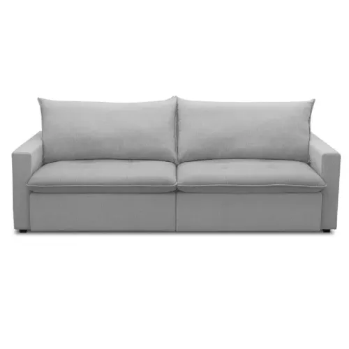 Sofá Cama Cinza 4 Lugares