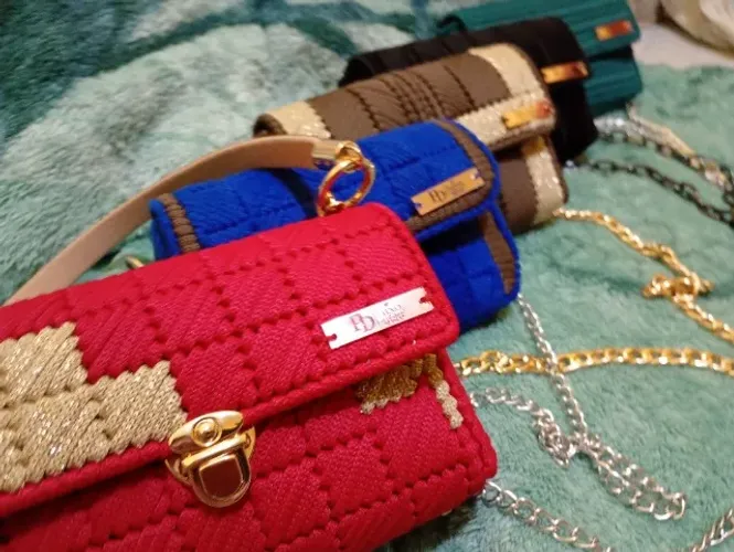 Bolsas artesanais de luxo