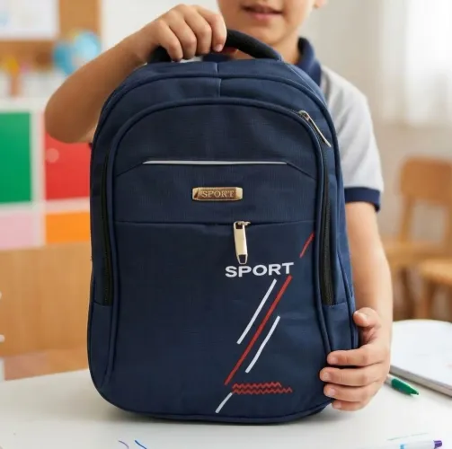 Bolsa Mochila Escolar Infantil Menino Sport Reforçada Seu Filho Volta às Áulas com Estilo