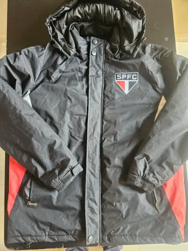 Jaqueta / Casaco Parka São Paulo FC (SPFC) Oficial - Tam. G ( Bobojaco )