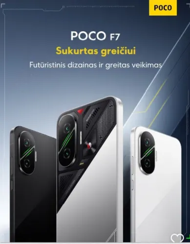 Poco F7 5G Novíssimo! IP68, Carregamento 90W, Bateria 6500mAh, Parcelamentos, Entregamos