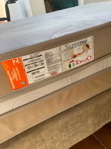 Cama box casal 1,38x1x40
