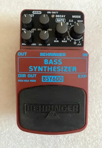 Pedal Behringer Bass Synthesizer Bsy 600 