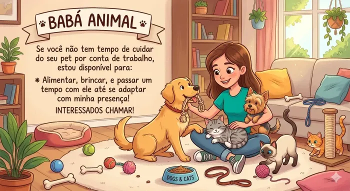 Cuidadora pet