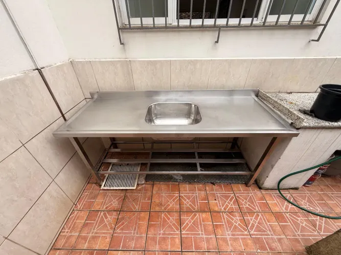 Pia inox industrial