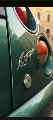Emblema traseiro Fiat Coupé Pininfarina 