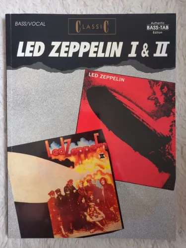 Songbook Led Zeppelin I e II Para Contrabaixo