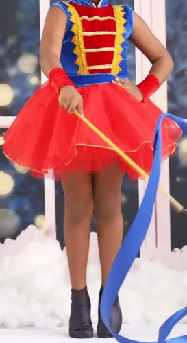 Fantasia de soldadinho  ginástica artística 