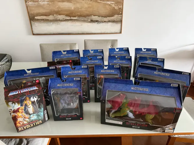 Coleção Master of the Universe MOTU He-man Mattel LACRADOS