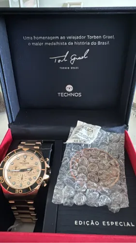 Relógio technos Torben Grael