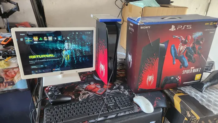 Sony PlayStation 5 825GB Marvel?s Spider Man 2 Limited Edition Mídia Física